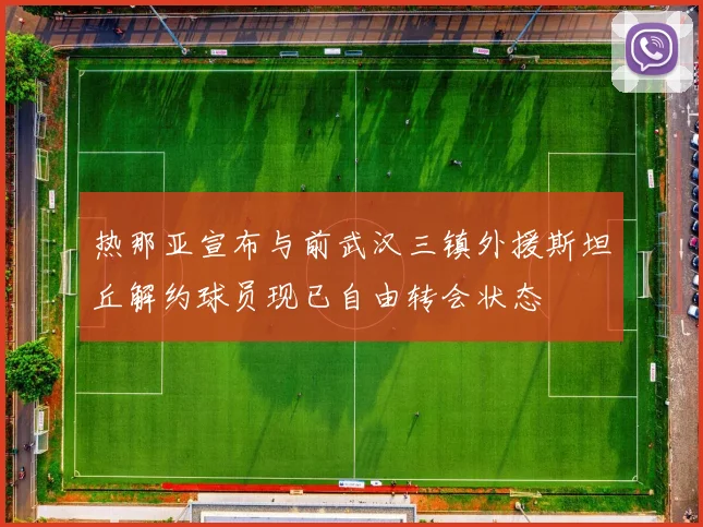 热那亚宣布与前武汉三镇外援斯坦丘解约球员现已自由转会状态